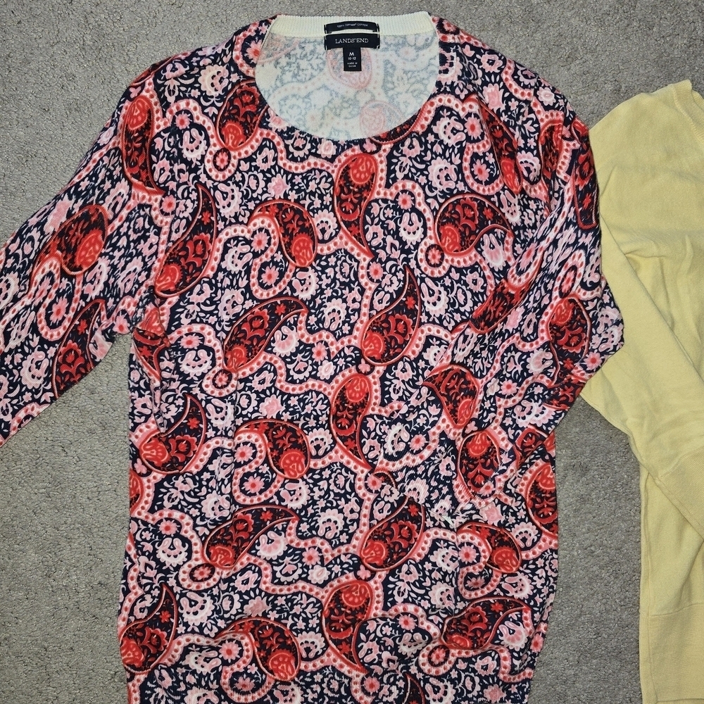 Talbots/LandsEnd Bundle Medium Sweaters - Picture 2 of 7
